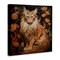 Stupell Industries Maine Coon Cat Portrait Canvas Wall Art Design by Steve Hunziker